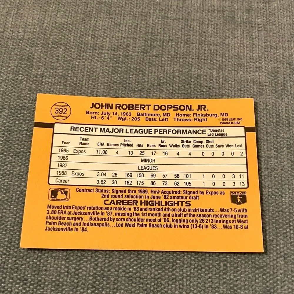 Donruss see pictures